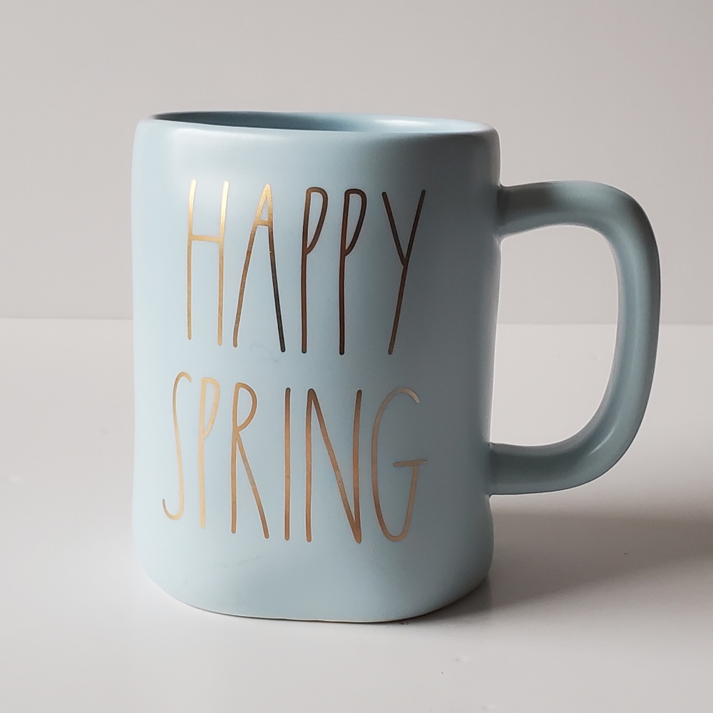 Rae Dunn Happy Spring Mug Coffee Cup